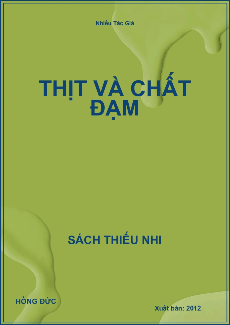 Thịt Và Chất Đạm