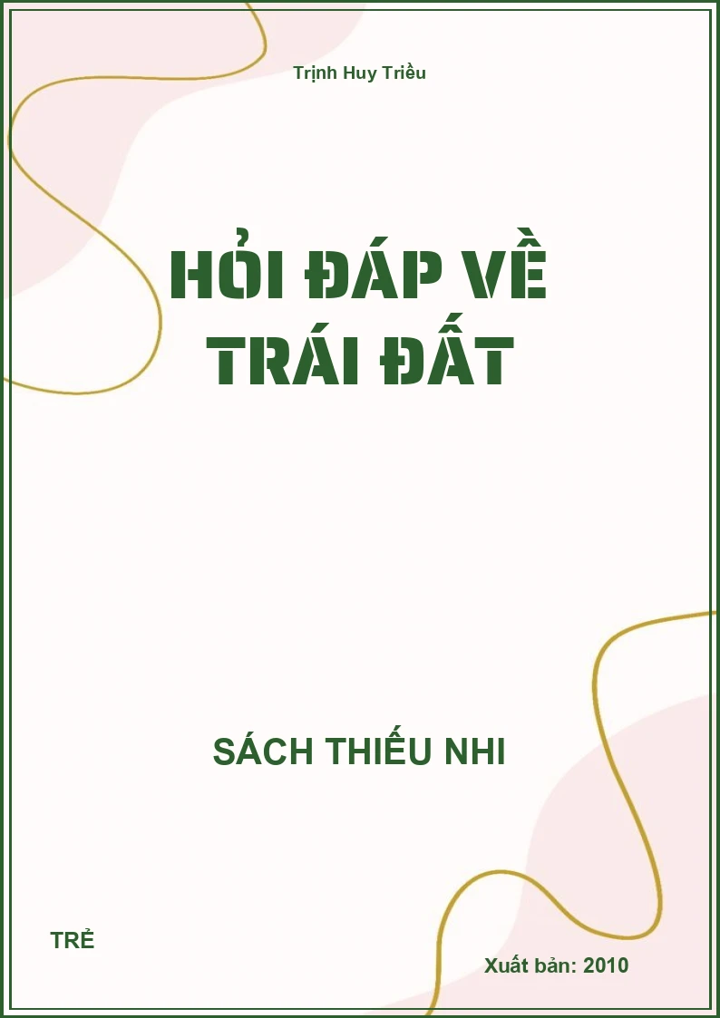 Hỏi Đáp Về Trái Đất