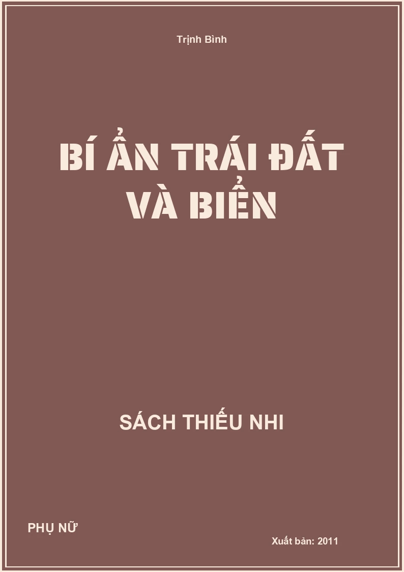Bí Ẩn Trái Đất Và Biển