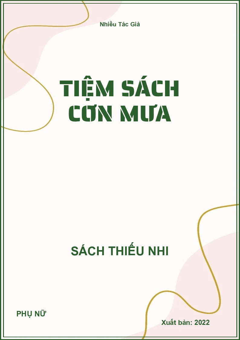 Tiệm Sách Cơn Mưa