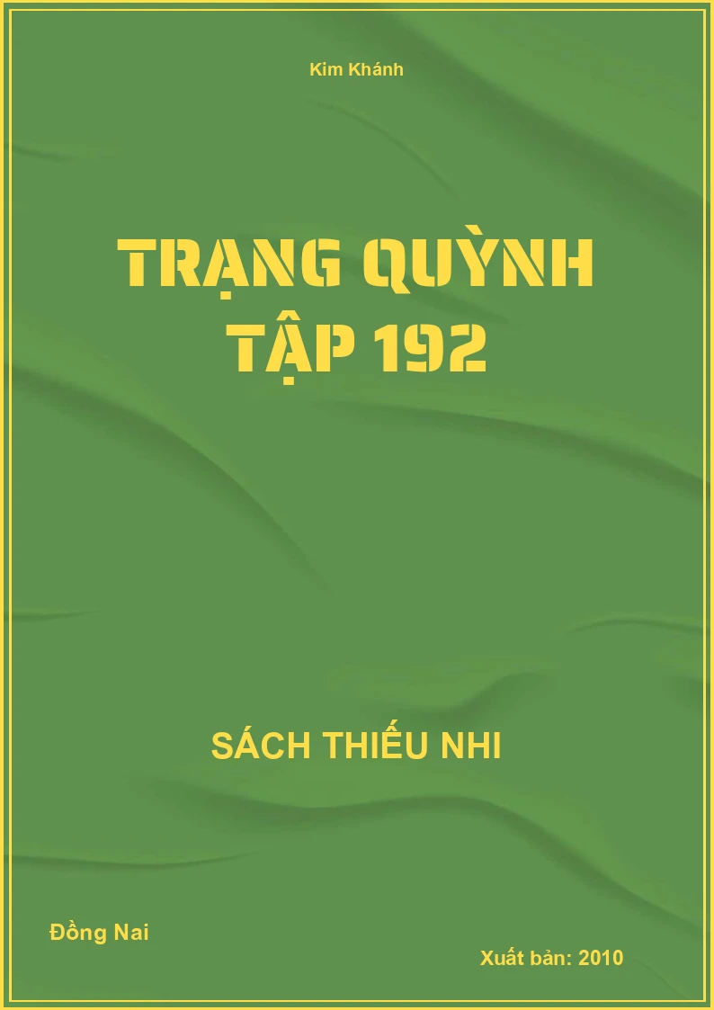 Trạng Quỳnh Tập 192
