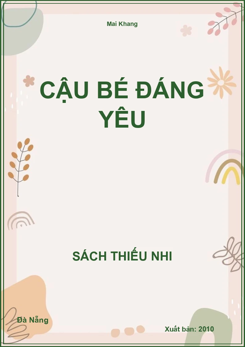 Cậu Bé Đáng Yêu