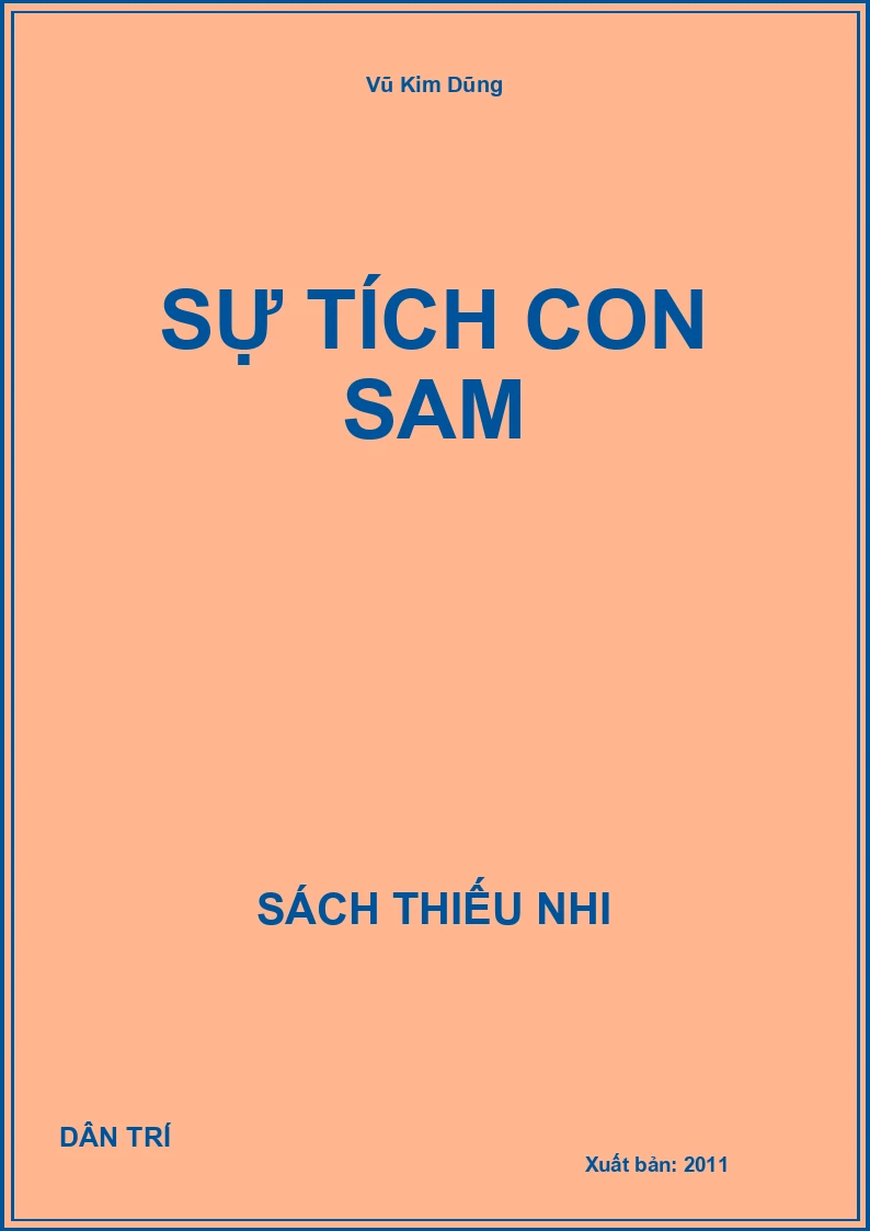 Sự Tích Con Sam