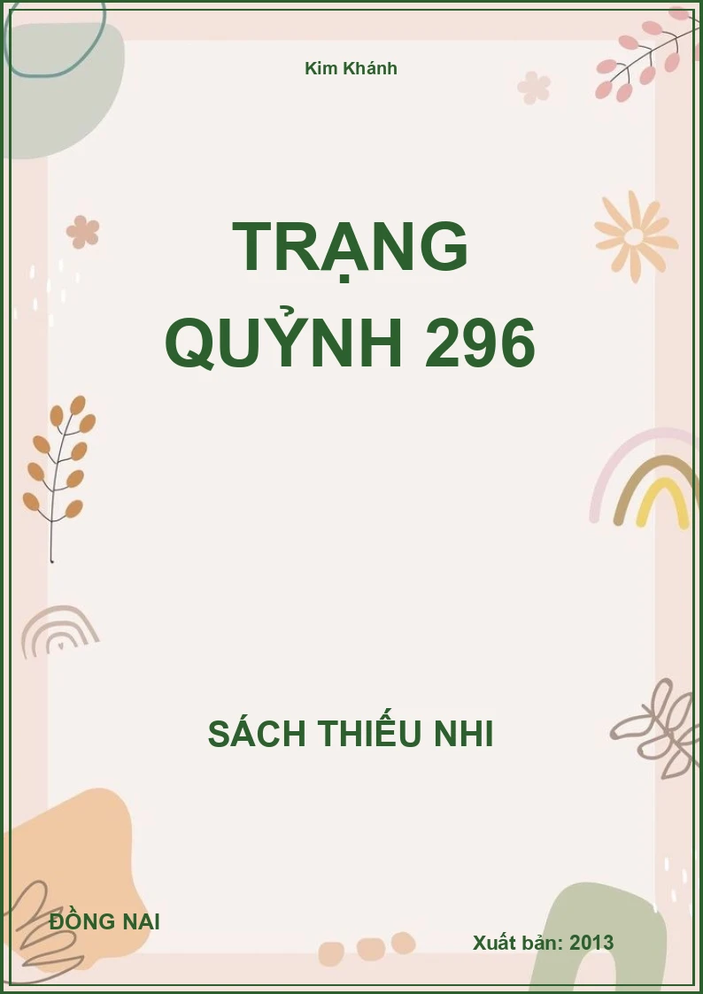 Trạng Quỷnh 296