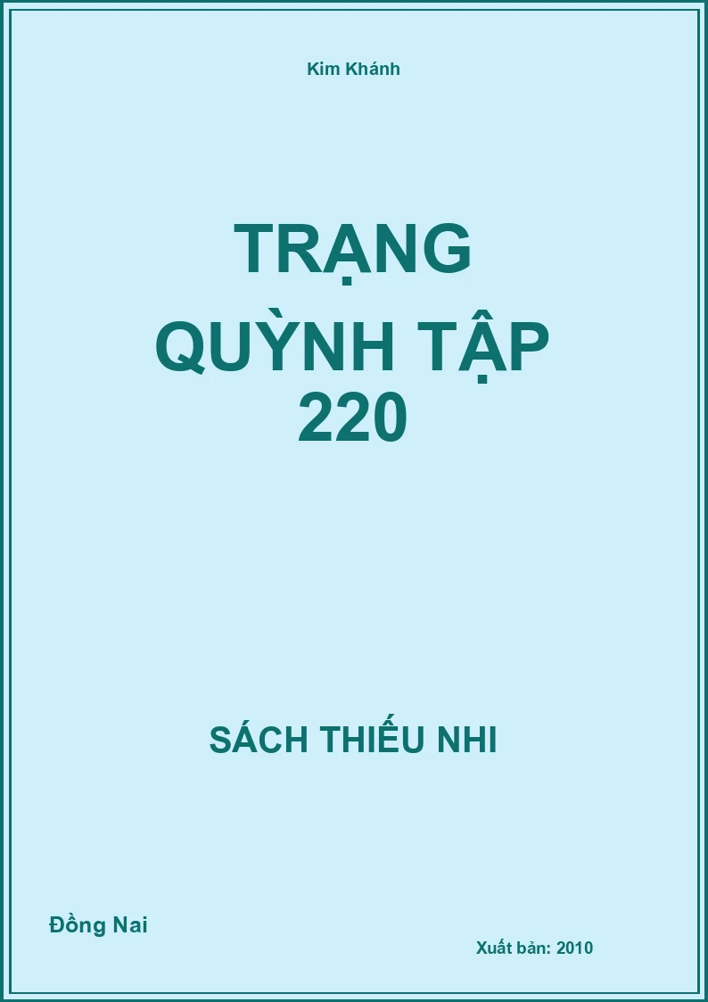Trạng Quỳnh Tập 220