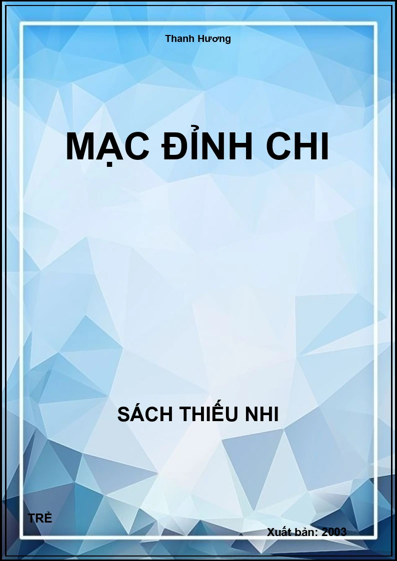Mạc Đỉnh Chi