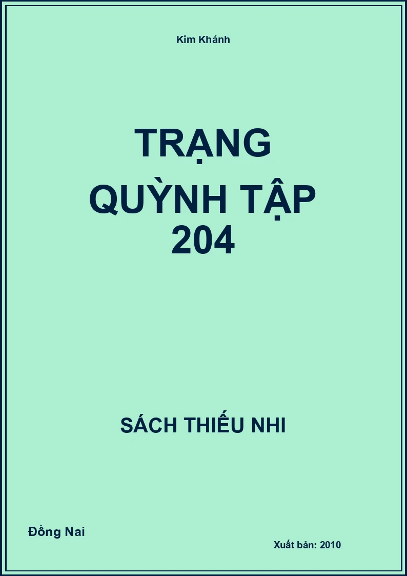 Trạng Quỳnh Tập 204