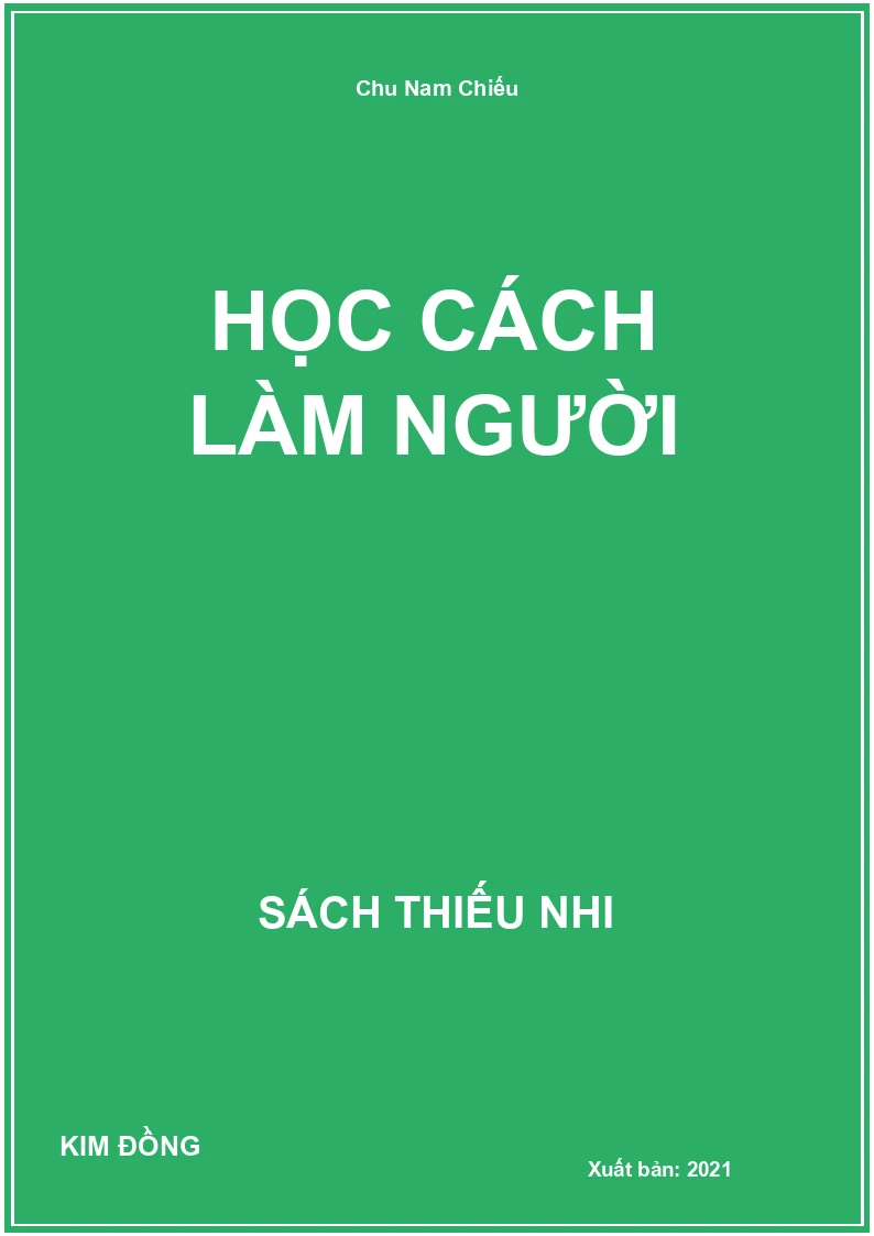 Học Cách Làm Người