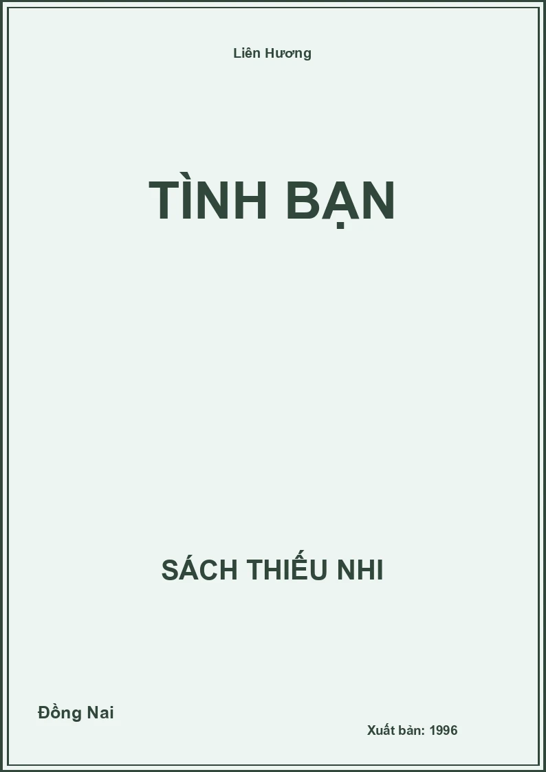 Tình Bạn