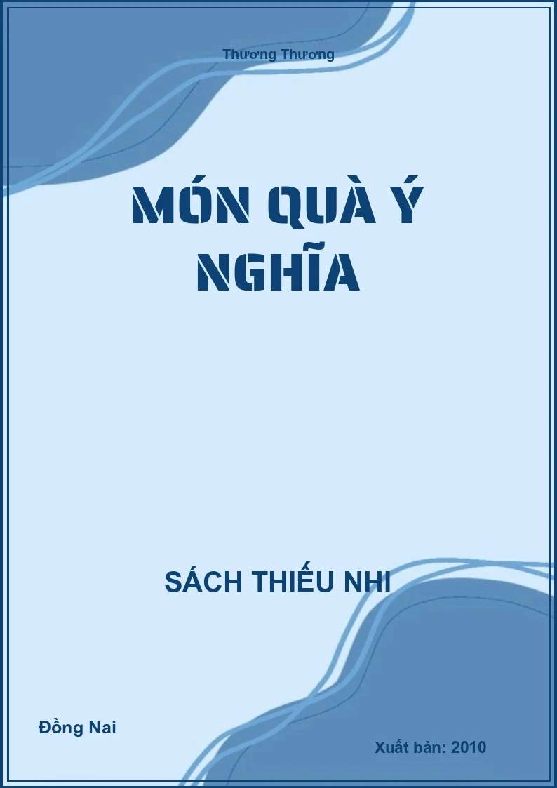 Món Quà Ý Nghĩa