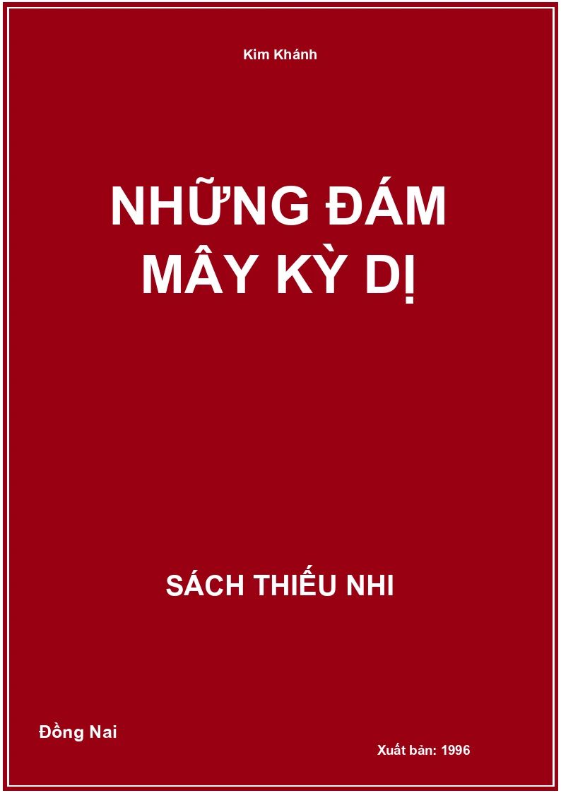Những Đám Mây Kỳ Dị