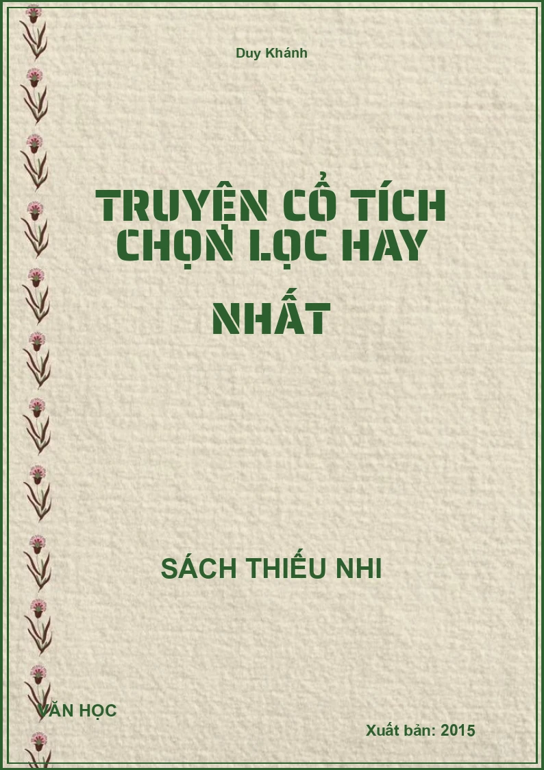 Truyện Cổ Tích Chọn Lọc Hay Nhất
