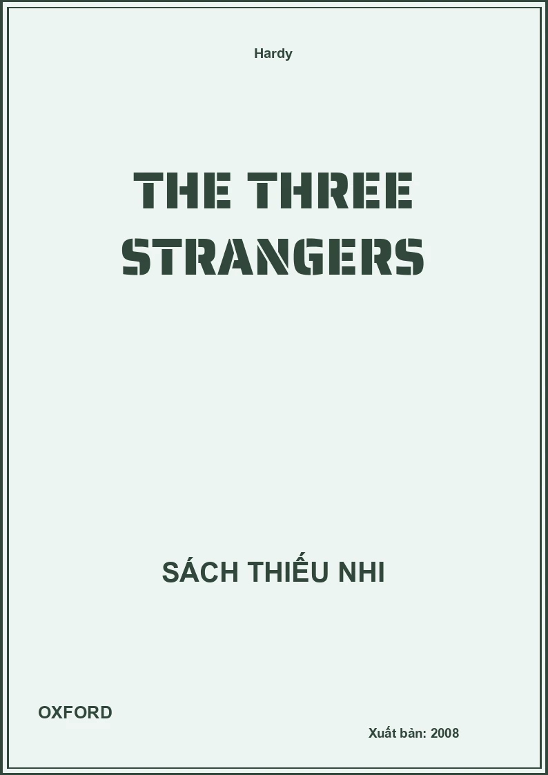 The Three Strangers