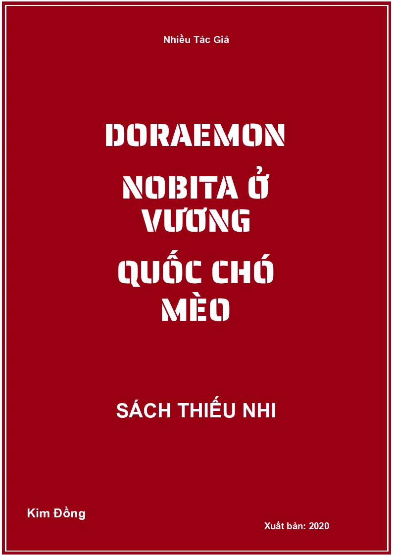 Doraemon Nobita Ở Vương Quốc Chó Mèo