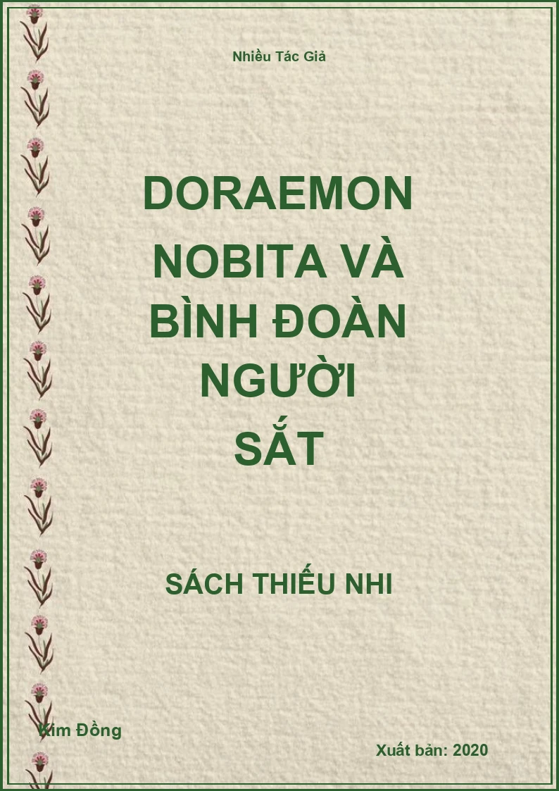 Doraemon Nobita Và Bình Đoàn Người Sắt