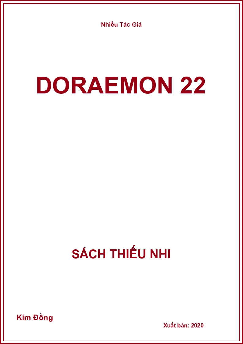 Doraemon 22