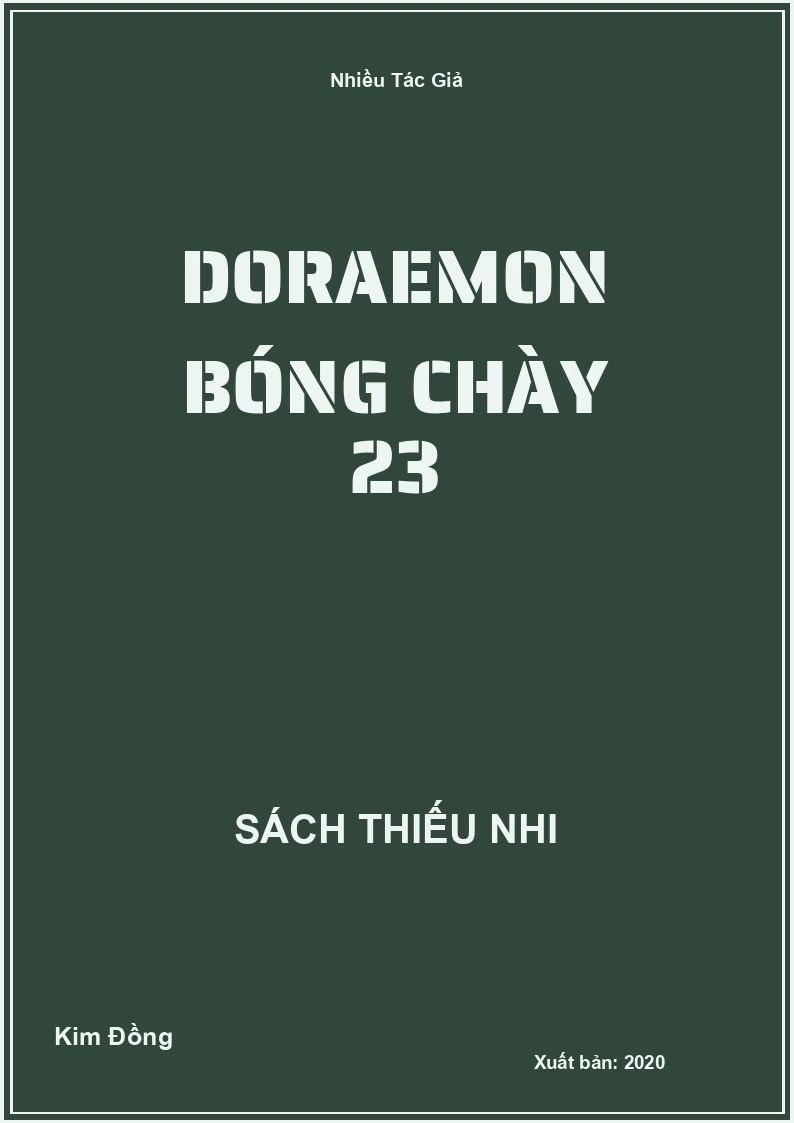 Doraemon Bóng Chày 23