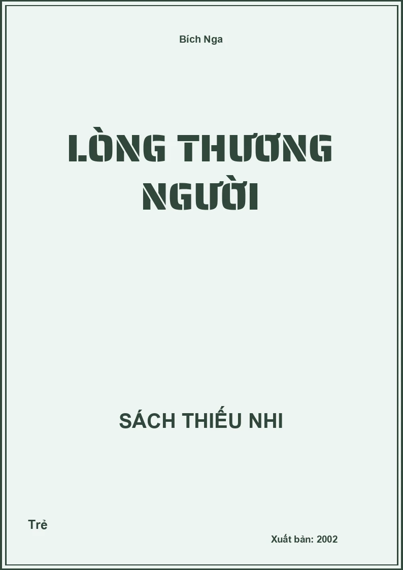 Lòng Thương Người