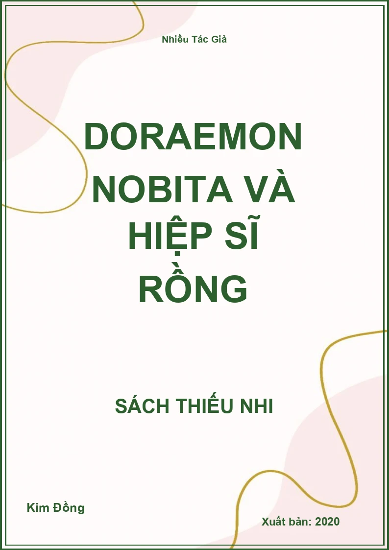 Doraemon Nobita Và Hiệp Sĩ Rồng