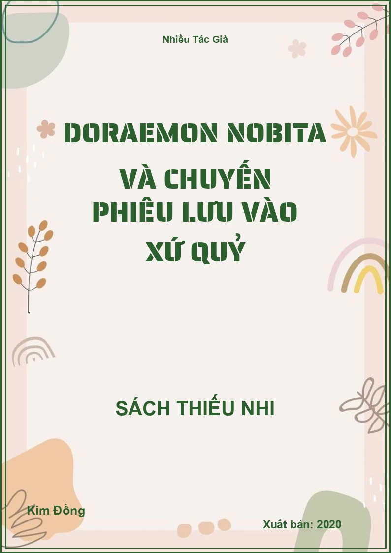 Doraemon Nobita Và Chuyến Phiêu Lưu Vào Xứ Quỷ