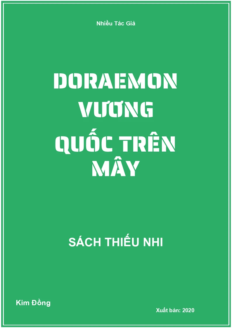 Doraemon Vương Quốc Trên Mây
