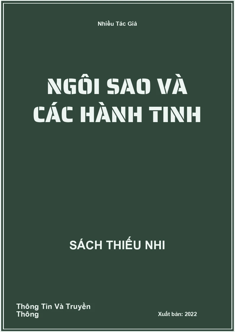Ngôi Sao Và Các Hành Tinh