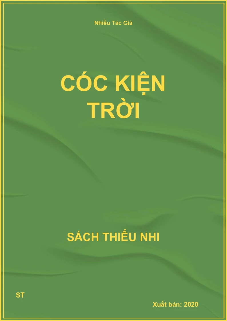 Cóc Kiện Trời