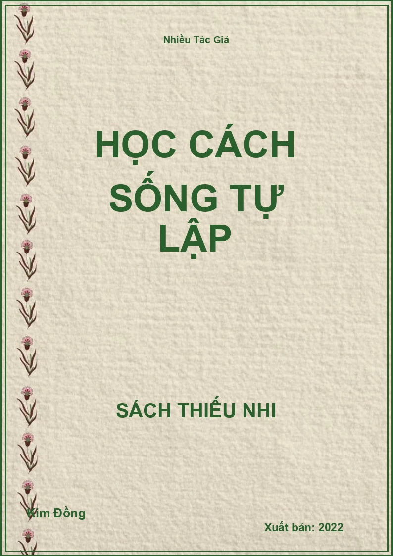 Học Cách Sống Tự Lập
