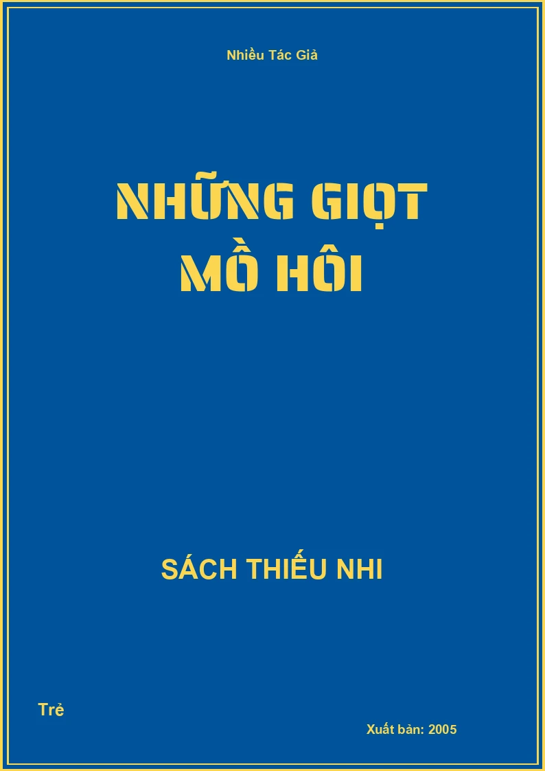 Những Giọt Mồ Hôi
