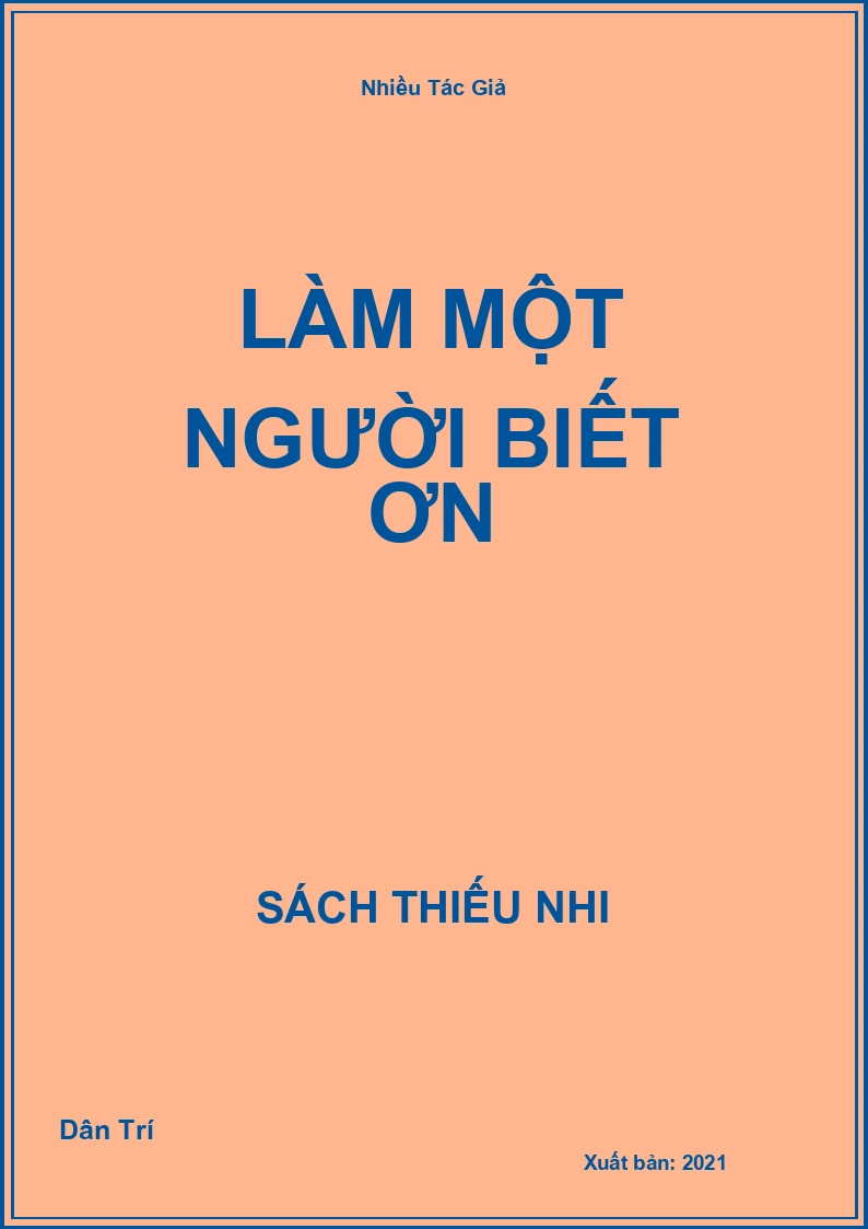 Làm Một Người Biết Ơn