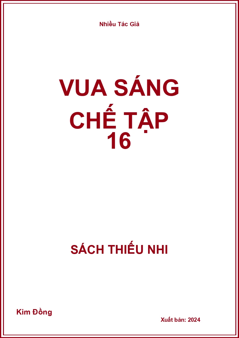 Vua Sáng Chế Tập 16