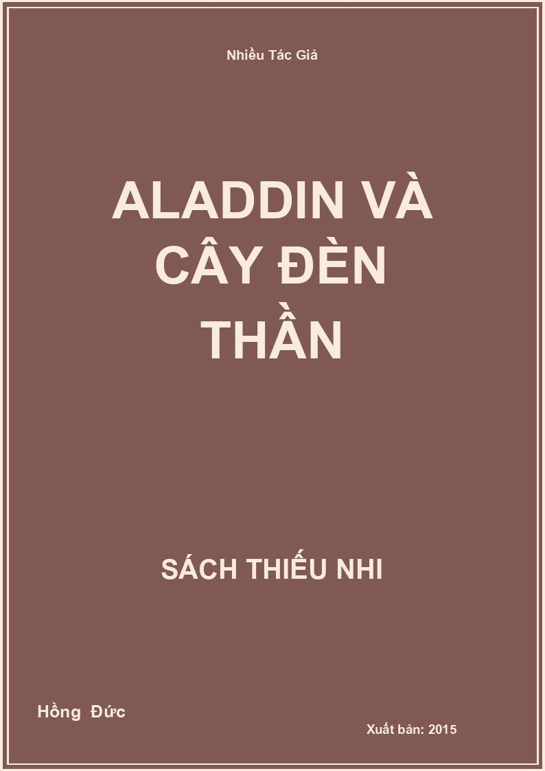 Aladdin Và Cây Đèn Thần