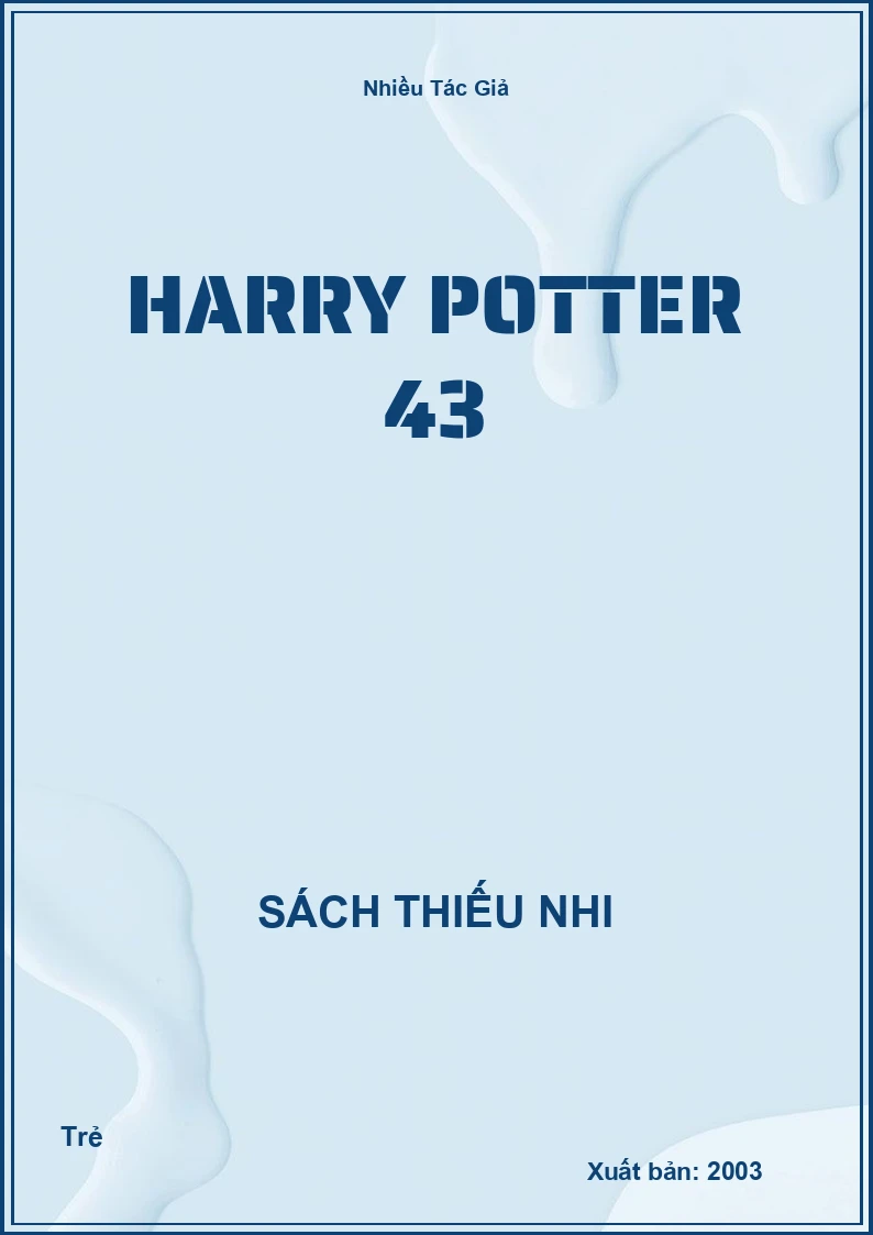 Harry Potter 43