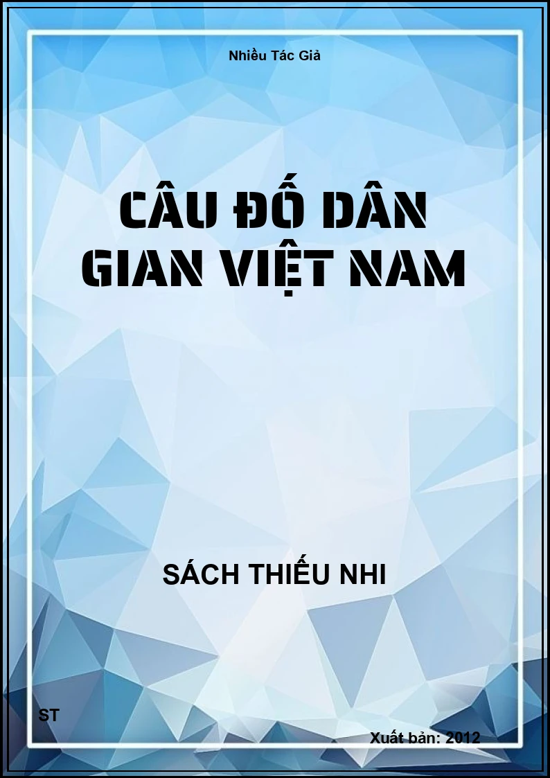 Câu Đố Dân Gian Việt Nam