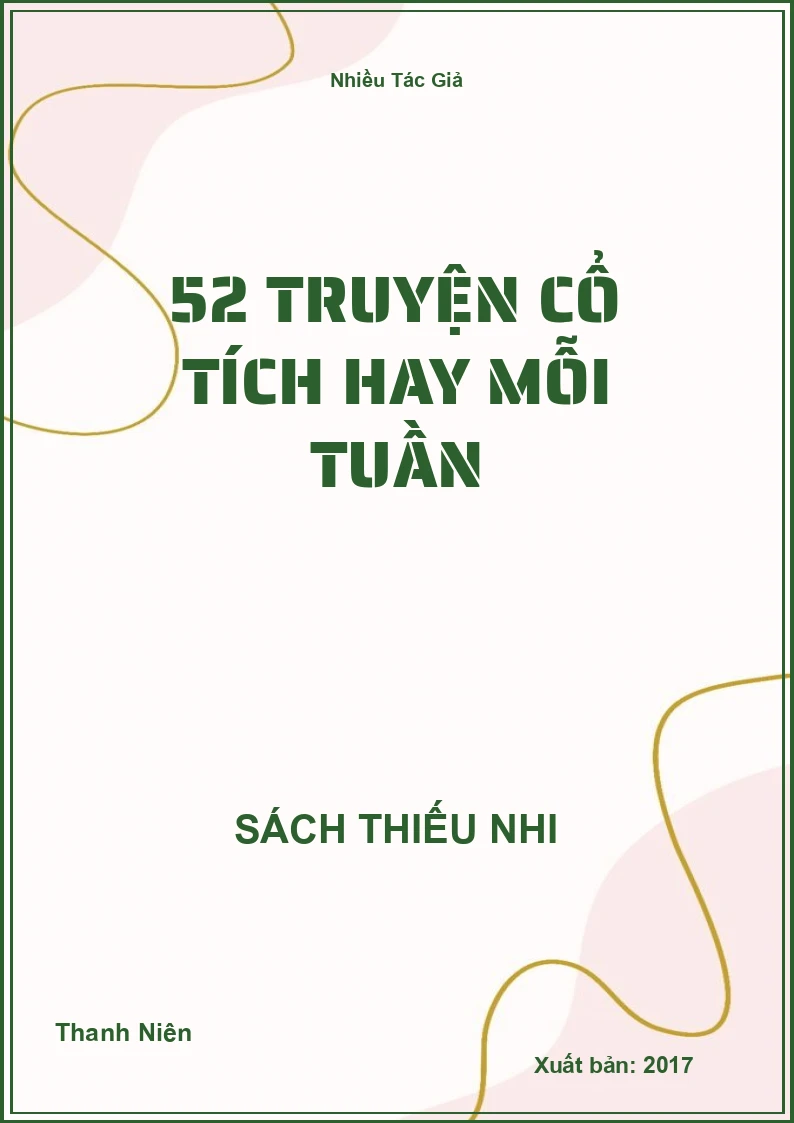 52 Truyện Cổ Tích Hay Mỗi Tuần