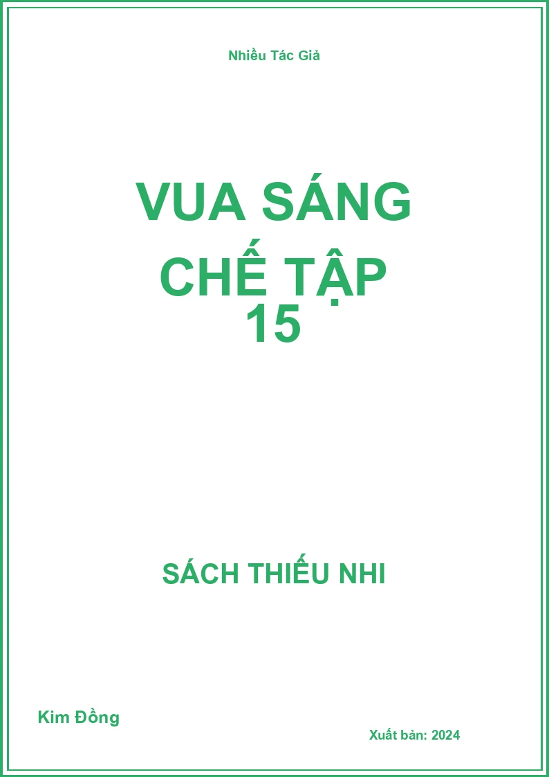 Vua Sáng Chế Tập 15