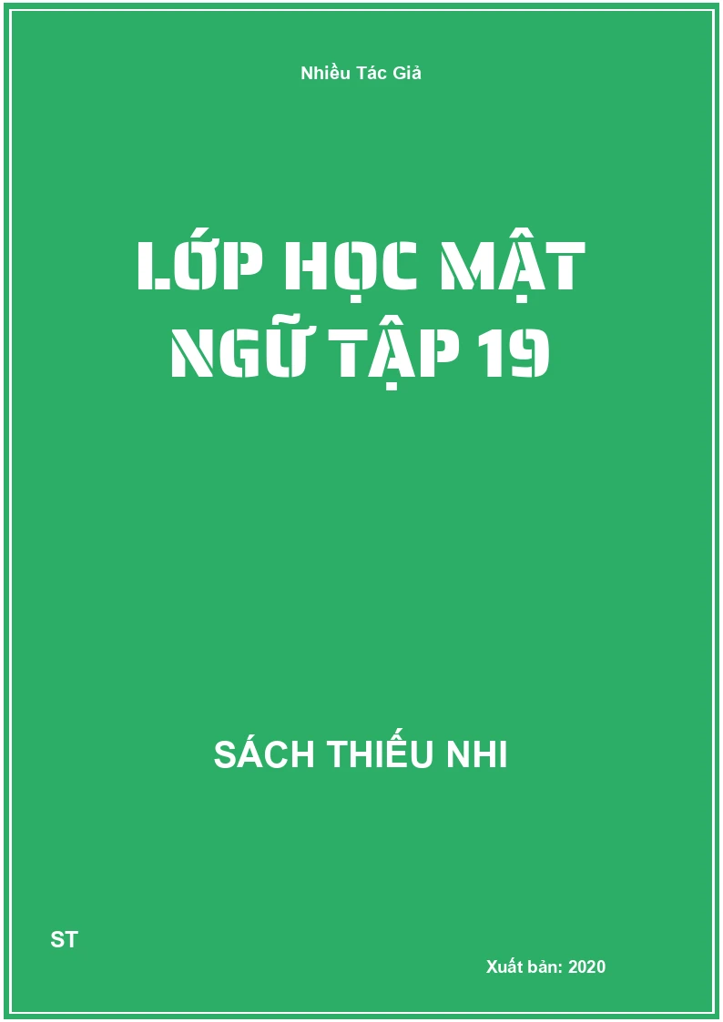 Lớp Học Mật Ngữ Tập 19
