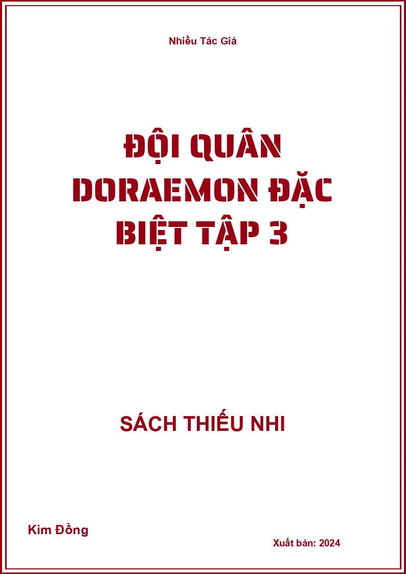 Đội Quân Doraemon Đặc Biệt Tập 3