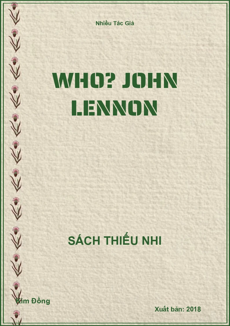 Who? John Lennon