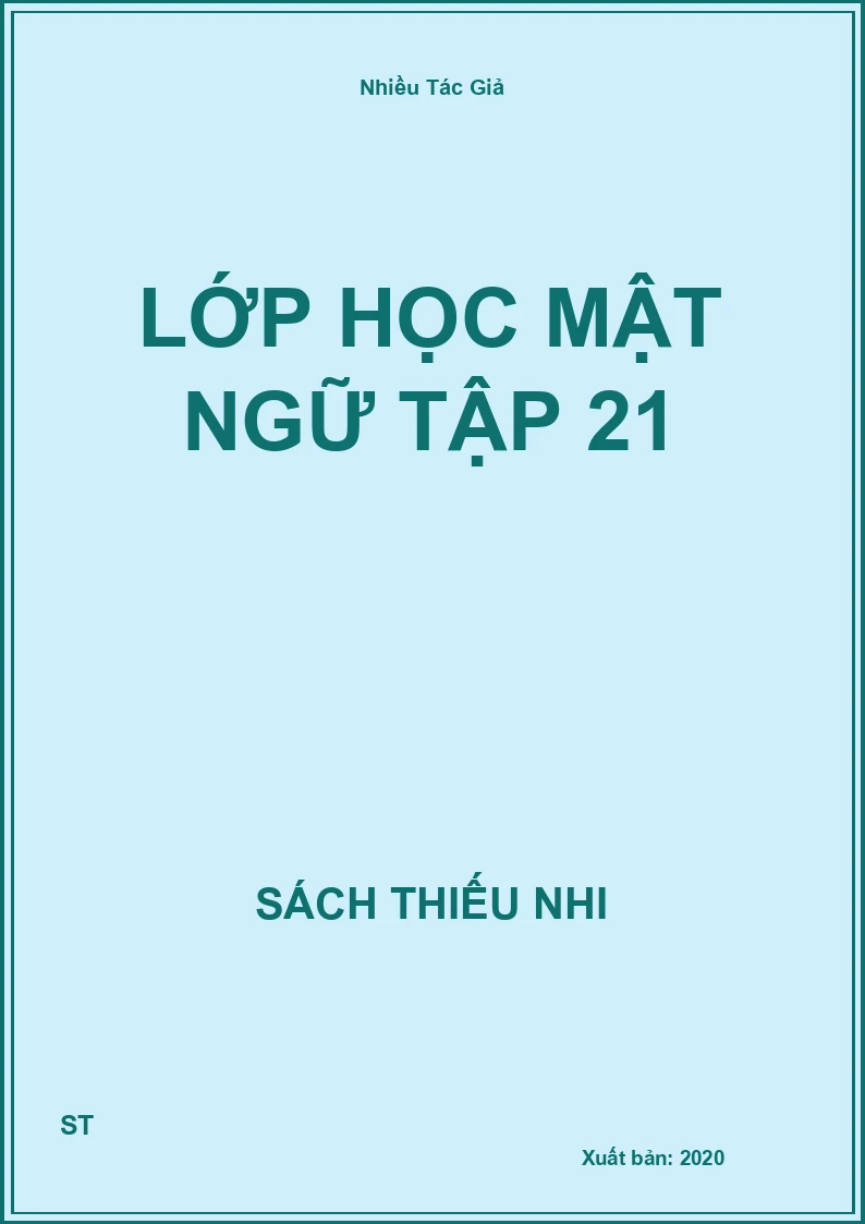 Lớp Học Mật Ngữ Tập 21