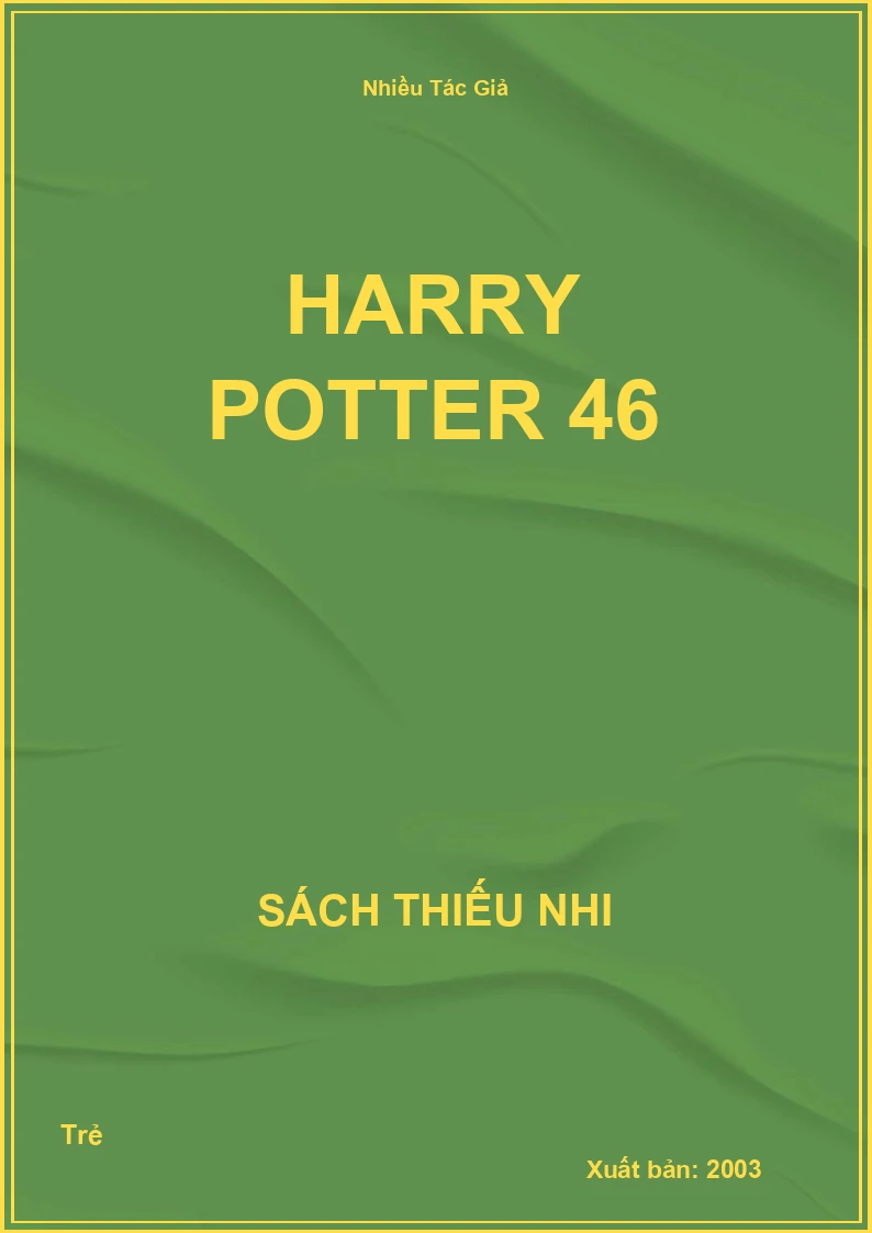 Harry Potter 46