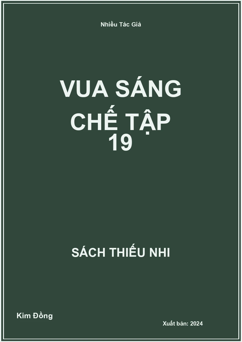 Vua Sáng Chế Tập 19