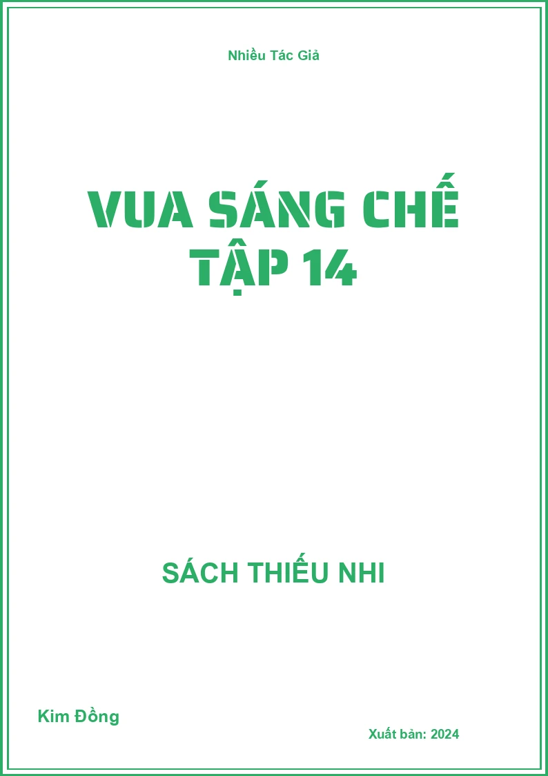Vua Sáng Chế Tập 14