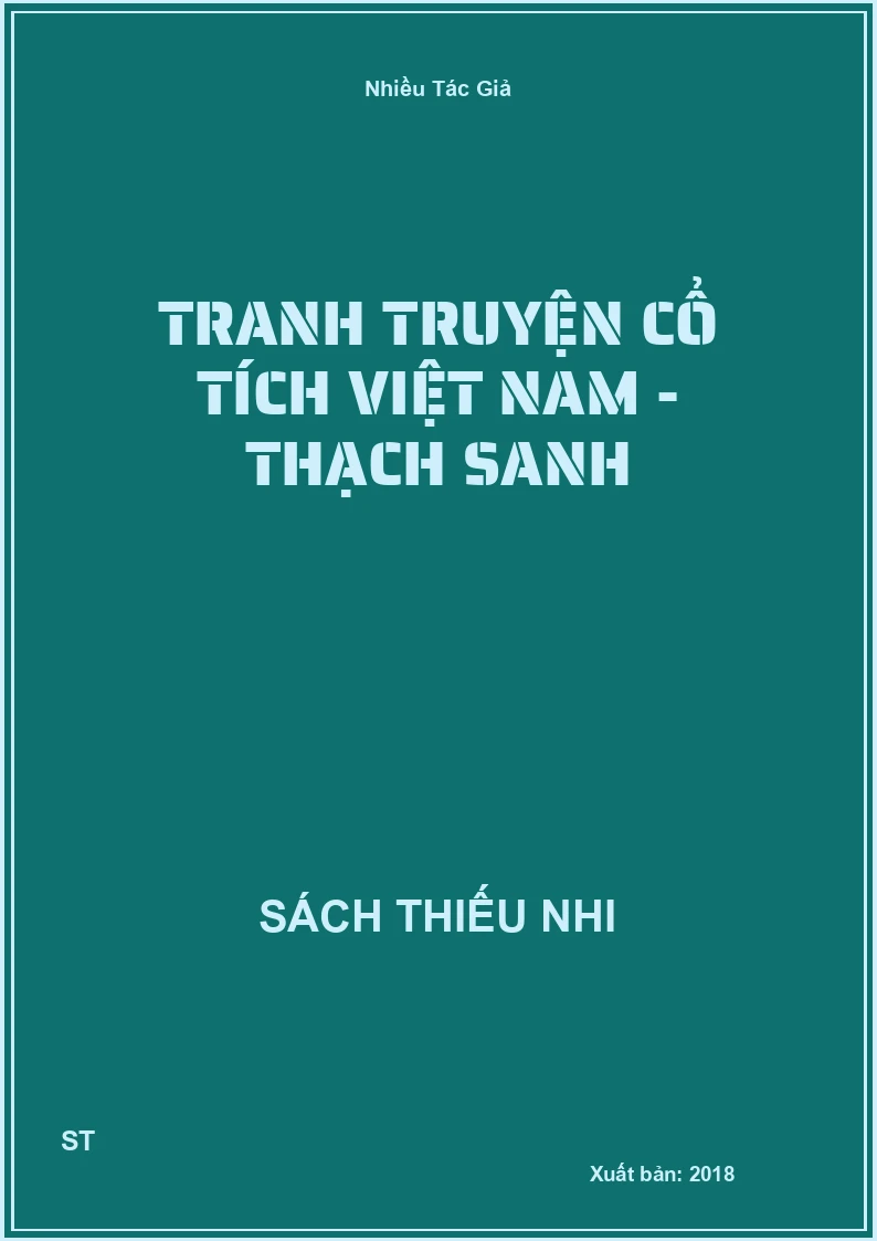 Tranh Truyện Cổ Tích Việt Nam - Thạch Sanh