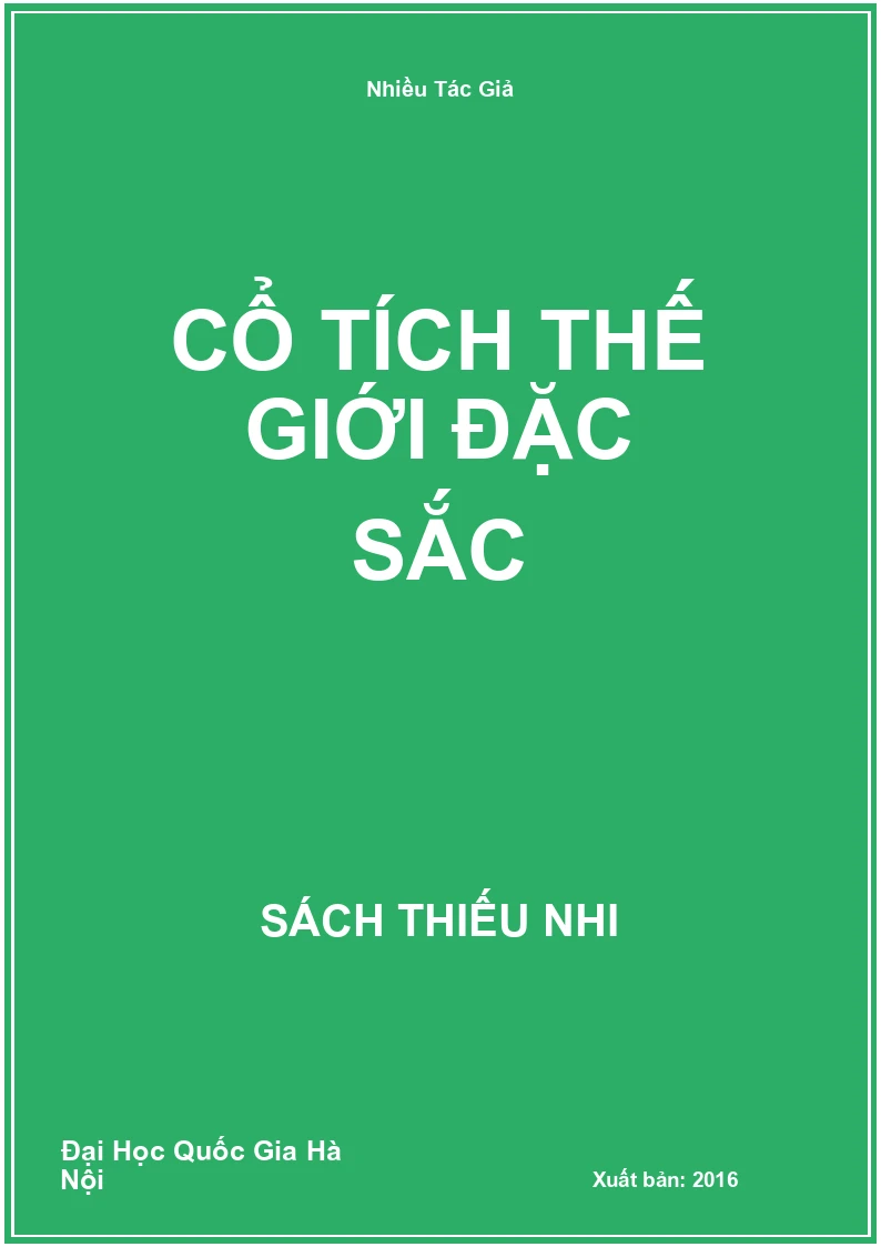 Cổ Tích Thế Giới Đặc Sắc