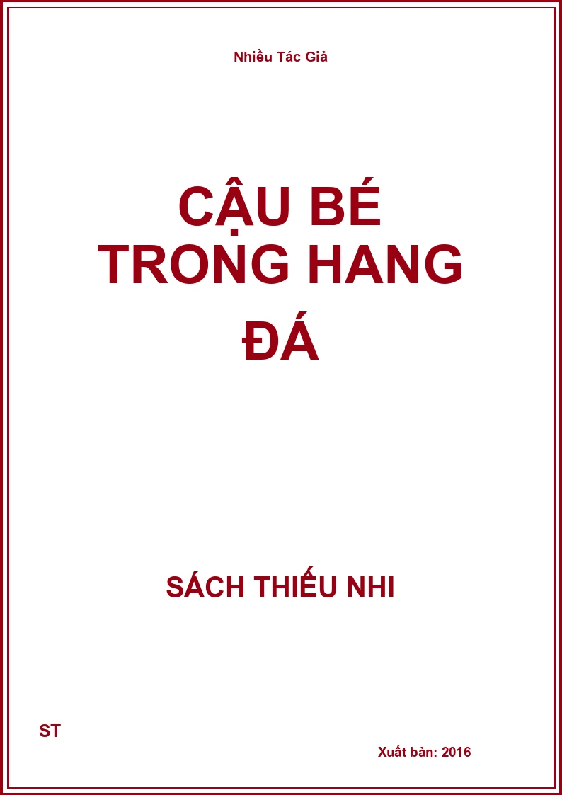 Cậu Bé Trong Hang Đá