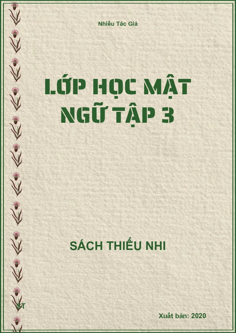 Lớp Học Mật Ngữ Tập 3
