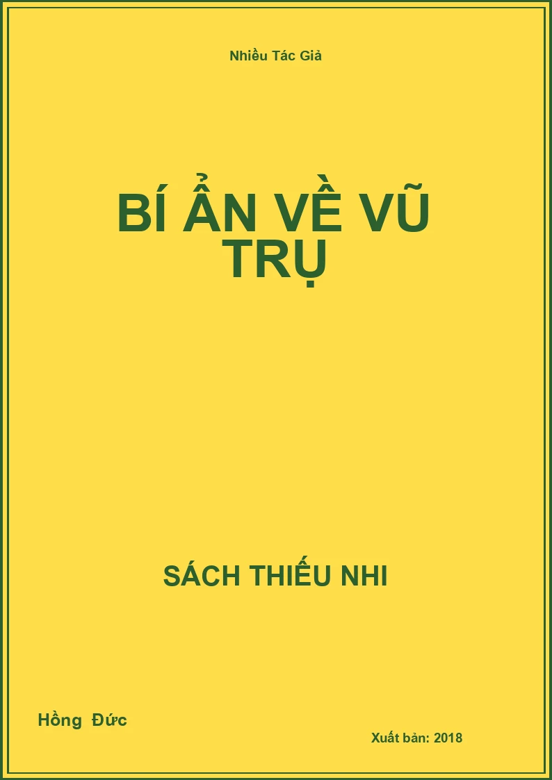 Bí Ẩn Về Vũ Trụ