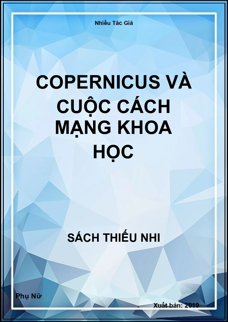 Copernicus Và Cuộc Cách Mạng Khoa Học