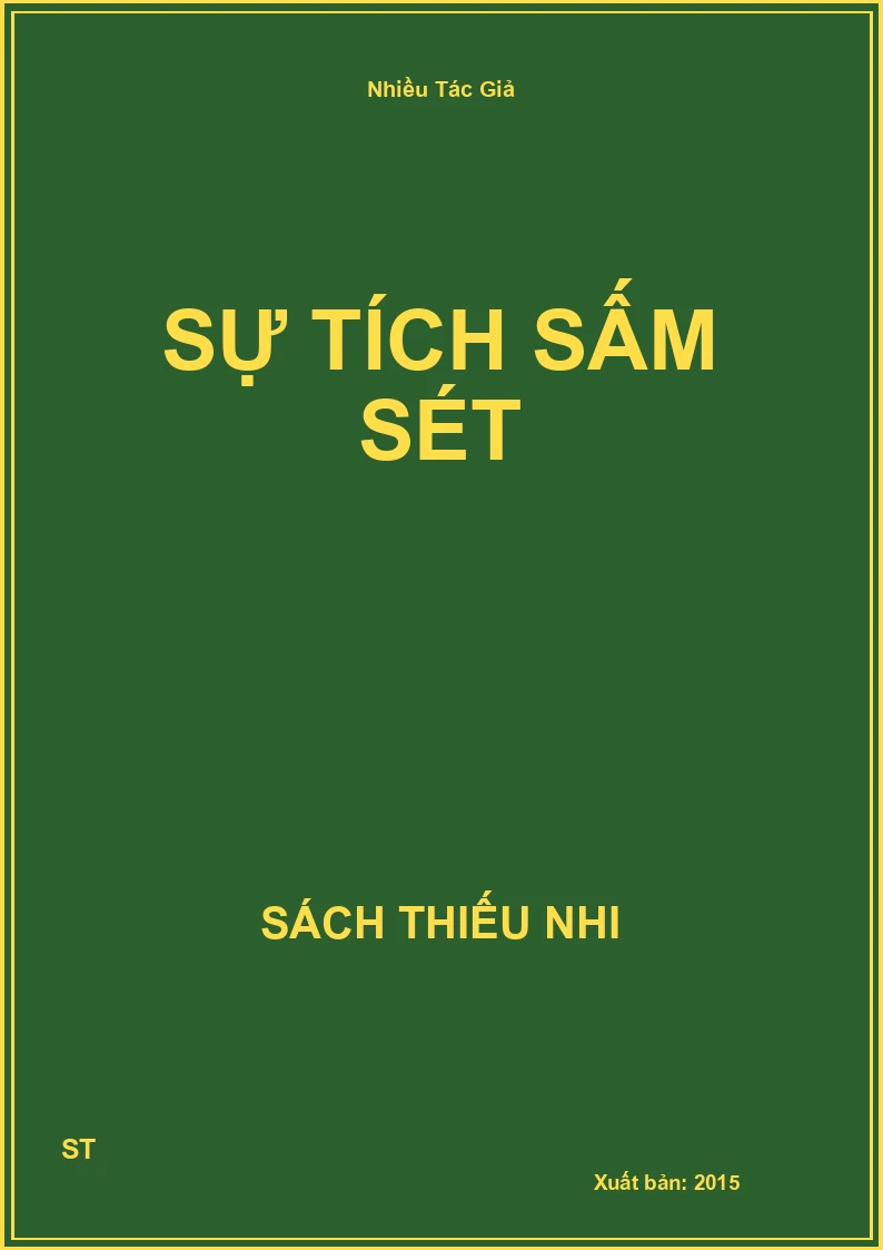 Sự Tích Sấm Sét